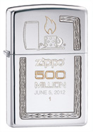 500 MILLIONTH LIMITED EDITION LIGHTER