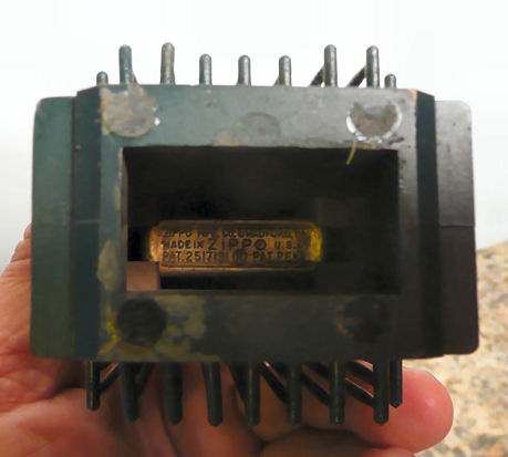 Zippo-трансформатор, донный штамп